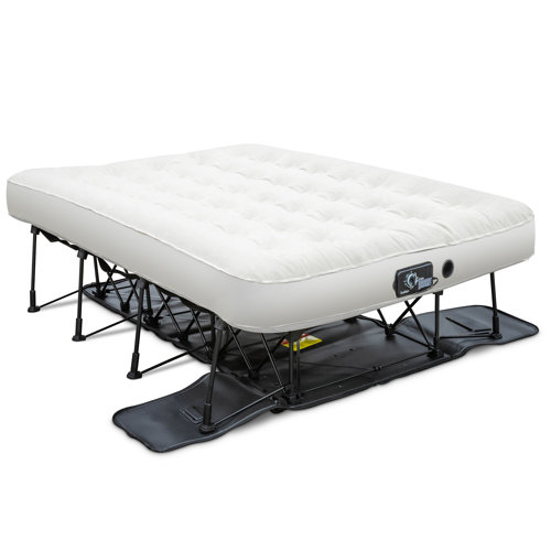 Ivation Ezbed (full Size) Air Mattress With Frame & Rolling Case